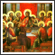Simon Ushakov: Last supper (1685) Simon Ushakov: Last supper (1685)